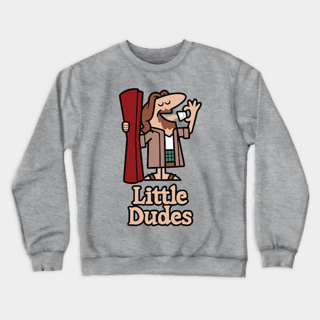 Little Dudes Pizza Crewneck Sweatshirt by harebrained